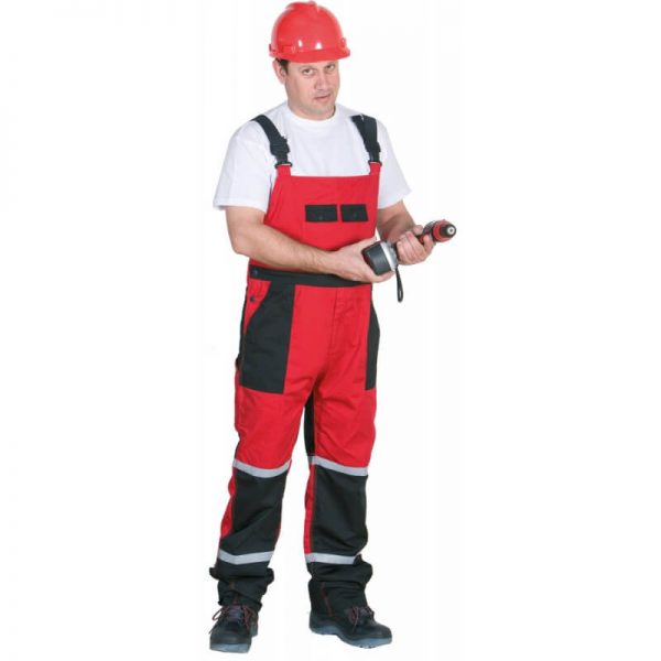 Φόρμα εργασίας αδιάβροχη με τιράντα TAYRA