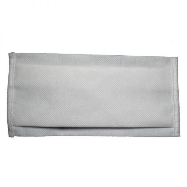 Μάσκα προστασίας αδιάβροχη με θήκη, non-woven PP, πλενόμενη, πολλαπλών χρήσεων, πιστοποιημένη